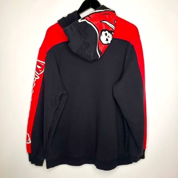 NFL Team Apparel Tampa Bay Buccaneers Two Tone Pullover Hoodie L - Picture 2 of 6